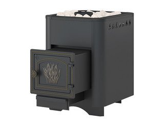 Печь банная Везувий Русичъ Антрацит 12 (ДТ-3)