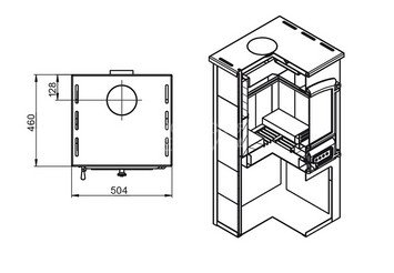 Камин ЭТНА (БКД) 