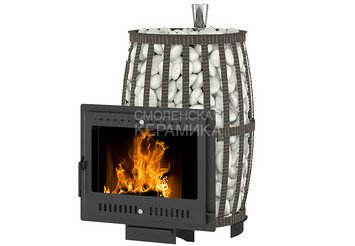 Печь ВЕЗУВИЙ Легенда Русский пар Ковка 24 Панорама 