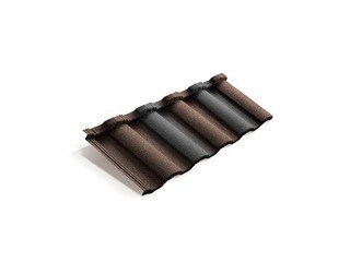 Композитная черепица Metrotile METOROMAN Кофейно-серый
