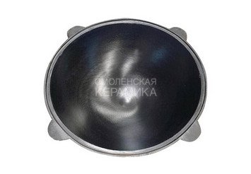 Казан узбекский на 30 литров чугунный с круглым дном 1