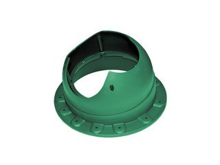 Основание вент. трубы для фальц. и готовой гиб.чер. Base-VT SEAM зеленый