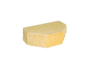 Кирпич фасонный полнотелый BARRUM Трапеция №1 Желтый