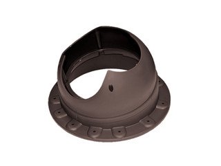 Основание вент. трубы для фальц. и готовой гиб.чер. Base-VT SEAM коричневый