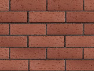 Клинкер фасадный ЛСР «Эдинбург» темно-красный береста