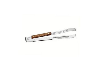 Щипцы для мяса и барбекю нержавеющая сталь с деревяной ручкой 33 см 1