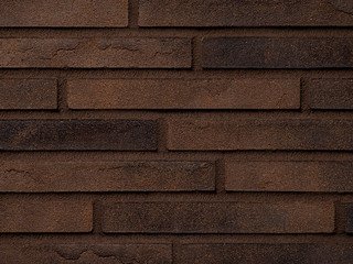 Плитка ручной формовки Real Brick Коллекция 1 ригель, RB 1-11 умбра