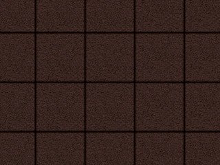 Тротуарная плитка Выбор "Квадрат" Гранит, коричневый, 200х200х60 мм