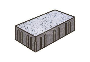 Гранитная тротуарная плитка Готика, Скада Granite FINO, 225x150x100, Покостовский 1