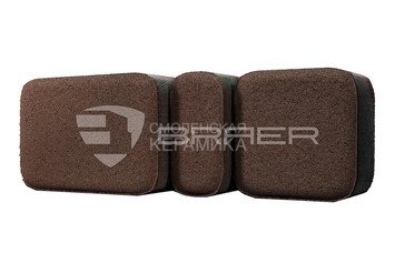 Тротуарная плитка BRAER Классико, Коричневый 4