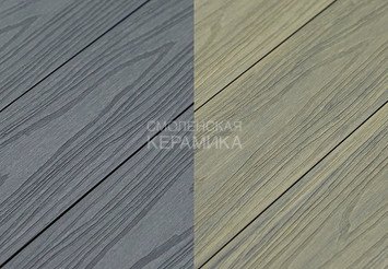 Доска террасная CM Decking REVERSE 3000х138х23 мм Антик\Лайт Грэй 1