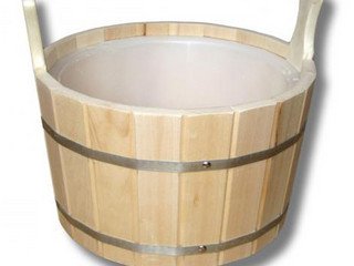 Шайка 8л двуручная с пластик. вставкой СК ПЛ-12