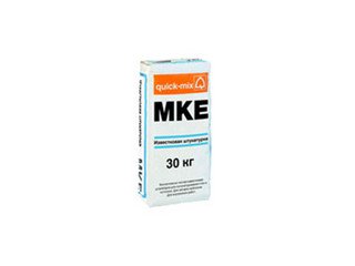Известковая штукатурка для машинного нанесения Quick-mix MKE, 30 кг