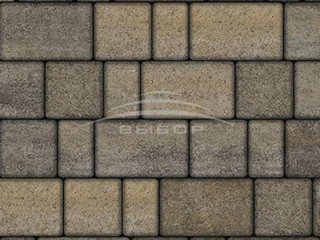 Тротуарная плитка Выбор "Старый город", Искусственный камень Базальт, 60 мм