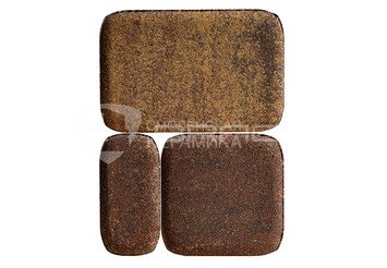 Тротуарная плитка BRAER Классико, Color Mix Мальва 3