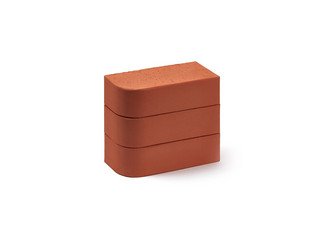 Кирпич печной полнотелый радиусный КС-Керамик "Красный" R60