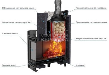 Печь банная 