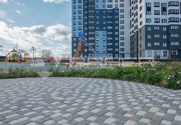 Тротуарная плитка BRAER Классико, Серый 7