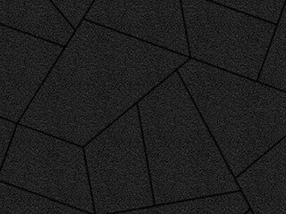 Тротуарная плитка Выбор "Оригами" Гранит, черный, 80 мм