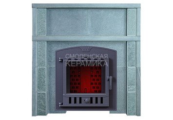 Портал для банной печи из камня Талькохлорит 2