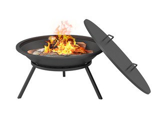 Чугунная Костровая чаша Fantastic Ø 700 Стандарт (чаша+подставка+крышка)