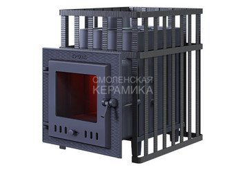 Печь чугунная для бани Технолит Гроза в сетке 24 (М) 2022 г 1