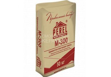 Цементно -известковая смесь Perel М 300 с добавлением полимерных добавок, 50 кг 1
