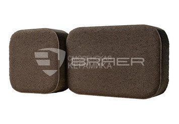 Тротуарная плитка BRAER Классико Дуо, Коричневый, 40 мм 4