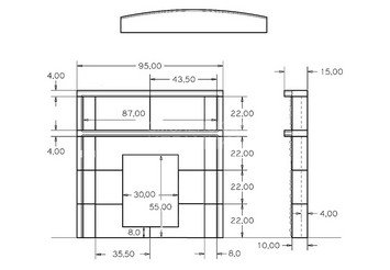 Портал для банной печи Эверест 