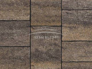 Тротуарная плитка Выбор "Антик", Искусственный камень Доломит, 60 мм