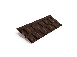 Композитная черепица Metrotile METROVIKSEN Айрон-барк