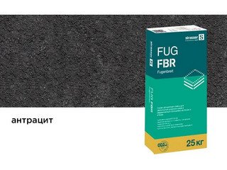 Сухая затирочная смесь STRASSER для широких швов (5-30мм), FUG FBR антрацит