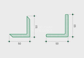 Углы EasyDecking Wood-X 50×50×3010 мм, Венге 6