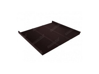 Grand Line Двойной стоячий фальц GL Profi Quarzit Matt 0,5мм матовый коричневый