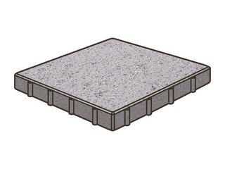 Тротуарная плитка Готика, Квадрат Premium Gold, 500x500x120 мм, цвет Голд 1