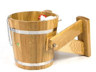 Обливное устройство BentWood из дуба малое натуральное 12л