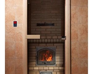 Дверь бан. DW (с фотопечатью) 1900*700 кор. ольха А040 левая