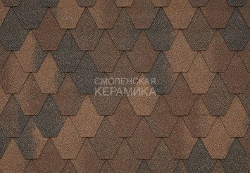 Гибкая черепица TEGOLA BUSINESS SARDEGNA Legno 424 1