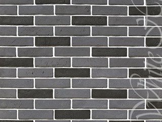 Декоративный камень 353-80 White Hills "Терамо брик" (Teramo brick), серый, плоскостной