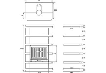 Камин EVEREST U10 