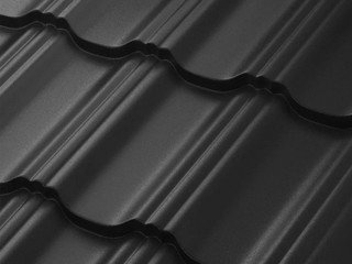 Модульная черепица AQUASYSTEM Гетеборг Pural BT MATT Черный изумруд RR33 1205х420 мм