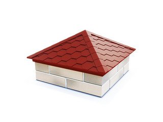 Колпак с посадкой на 2 кирпича Zking Everest красный