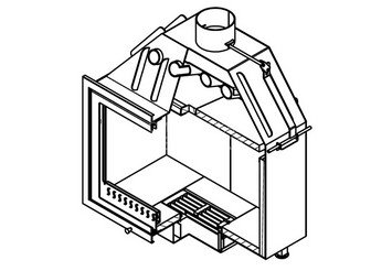 Каминная топка ASTON 800 6