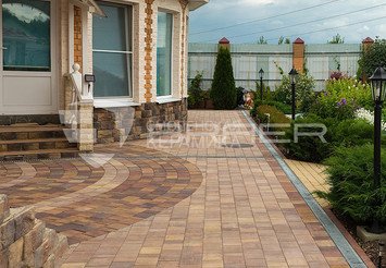 Тротуарная плитка BRAER Старый город 