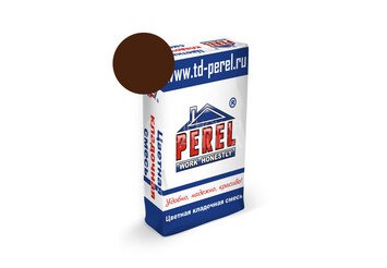 Цветная кладочная смесь Perel VL 0255 шоколадная, 50 кг 1
