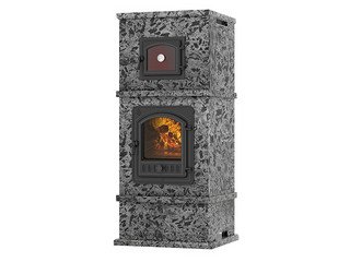 Печь - камин EVEREST «KORELA» L-590 Пироксенит Элит