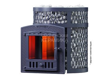 Печь чугунная для бани Технолит ИСКАНДЕР 18 (П2) в сетке 2