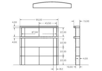 Портал для банной печи Эверест Универсальный Пироксенит Элит 2