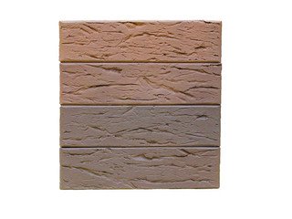 Кирпич лицевой керамический ЛСР Светло-коричневый флэш рустик, 1НФ