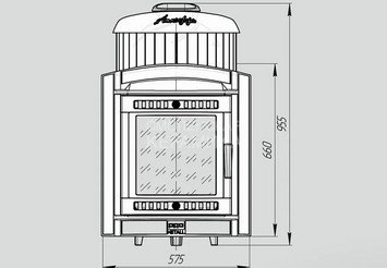 Печь банная 